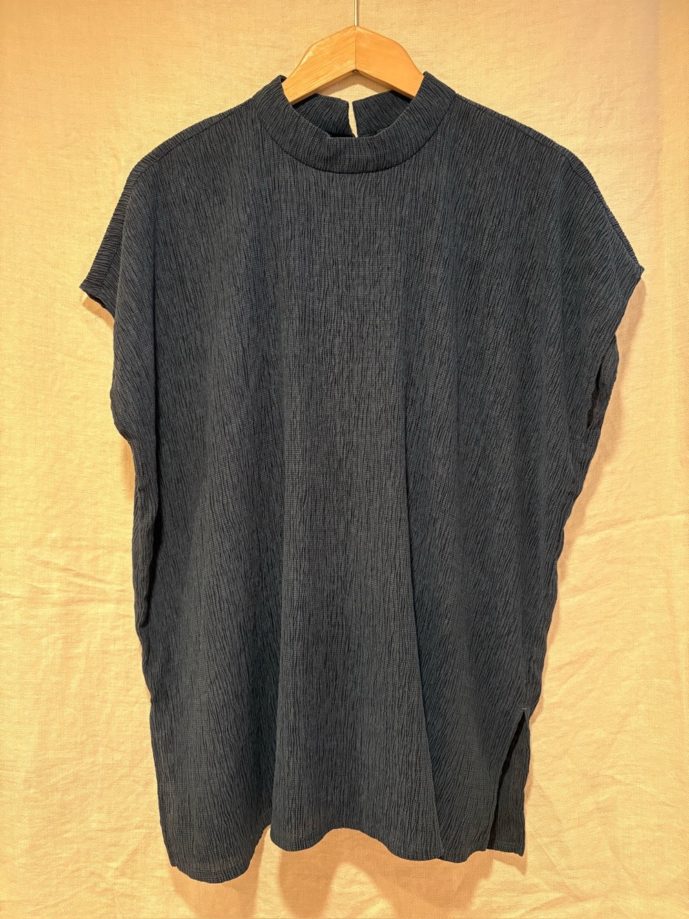 EILEEN FISHER textured sleeveless top, EUC